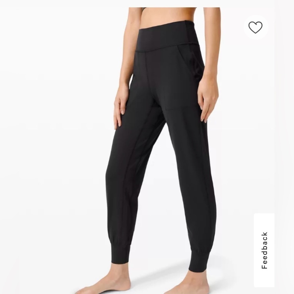 Lululemon Align DESIGNED FOR YOGA Black Joggers Size 4
